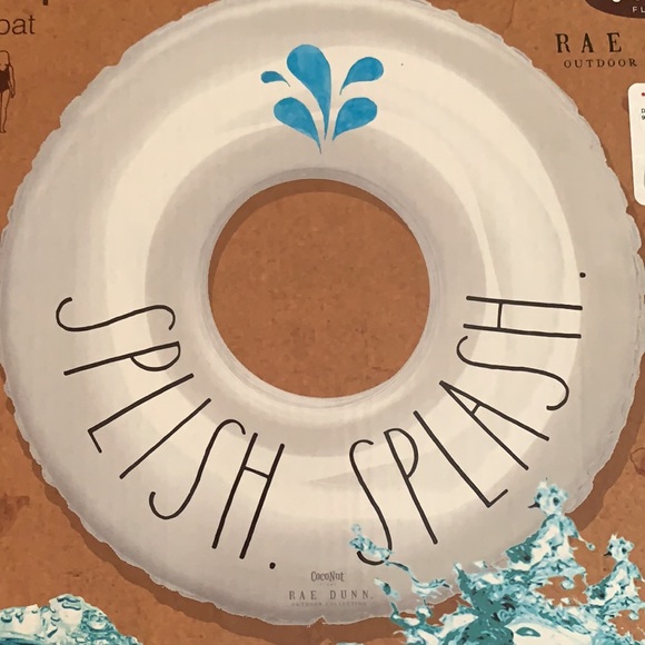 Rae Dunn SPLISH SPLASH Ring Float - Picture 2 of 5